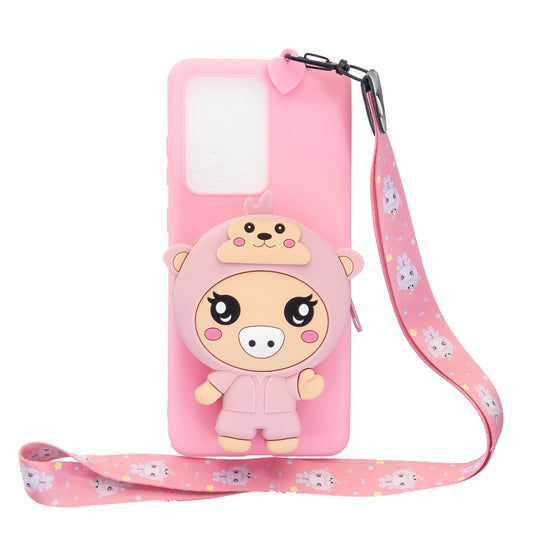 Elephant panda wallet mobile case