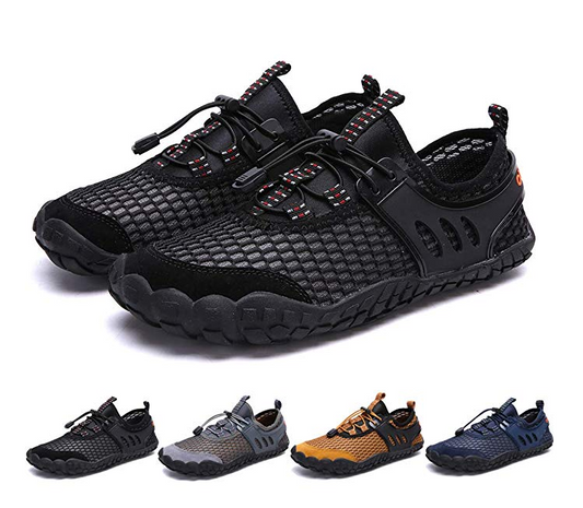 Mountaineering casual shoes couple models large size outdoor wading shoes quick-drying elastic band