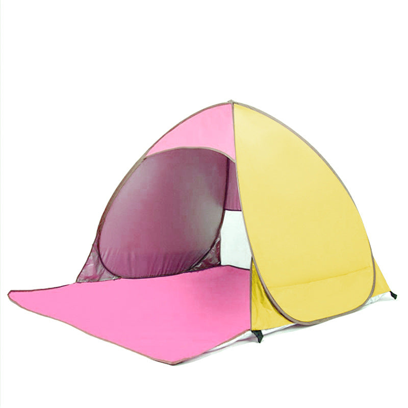 Manufacturers Spot Beach Tent Amazon Cross-border Hot Sale 2 Seconds Automatic Speed Open Beach Sunshade Tent Wholesale