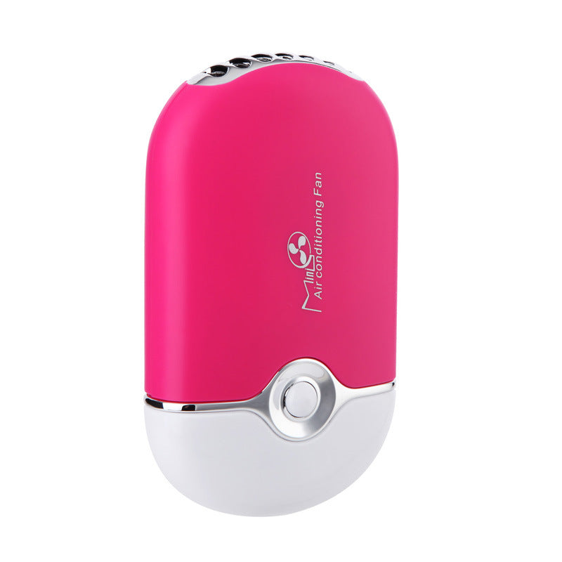 Grafted Eyelash Hair Dryer Blow Dryer USB Leafless Cooling Rechargeable Small Fan Mini Palm Air Conditioner Fan