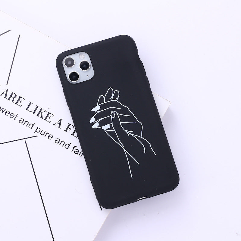Lovers gesture mobile  case