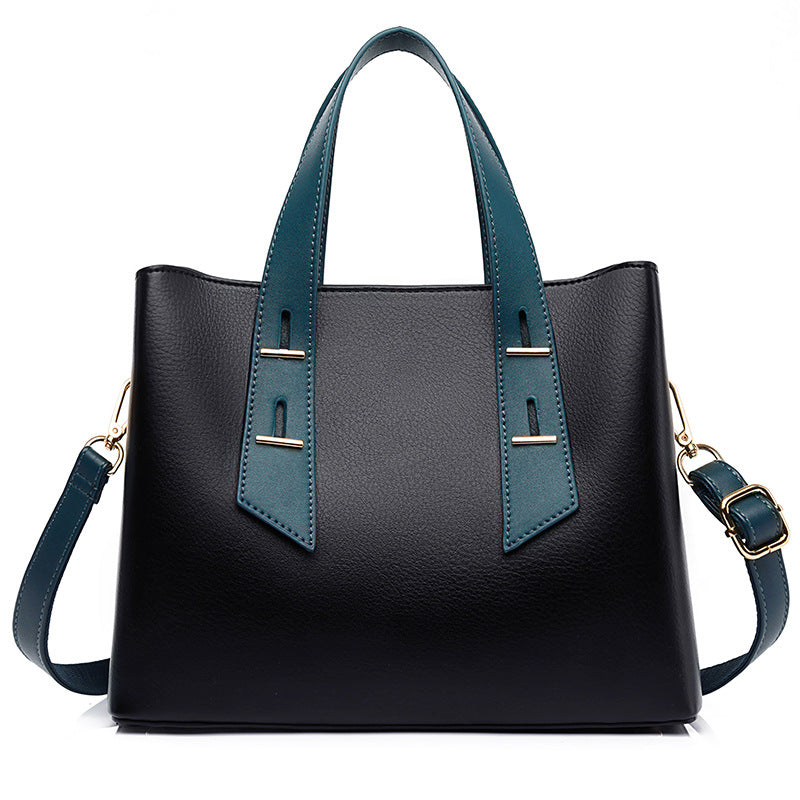 Ladies temperament handbags simple texture atmospheric one-shoulder messenger bag