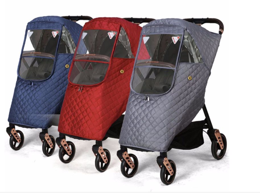 Baby Stroller Windproof Cover Rain Cover Universal Stroller Cover Warm Winter Baby Children Umbrella Car Windproof Cold Cover