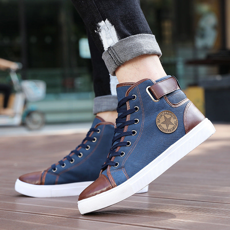 New fashion leisure shoes shoes England Metrosexual shoes men shoes 47 yards all-match Korean sports
