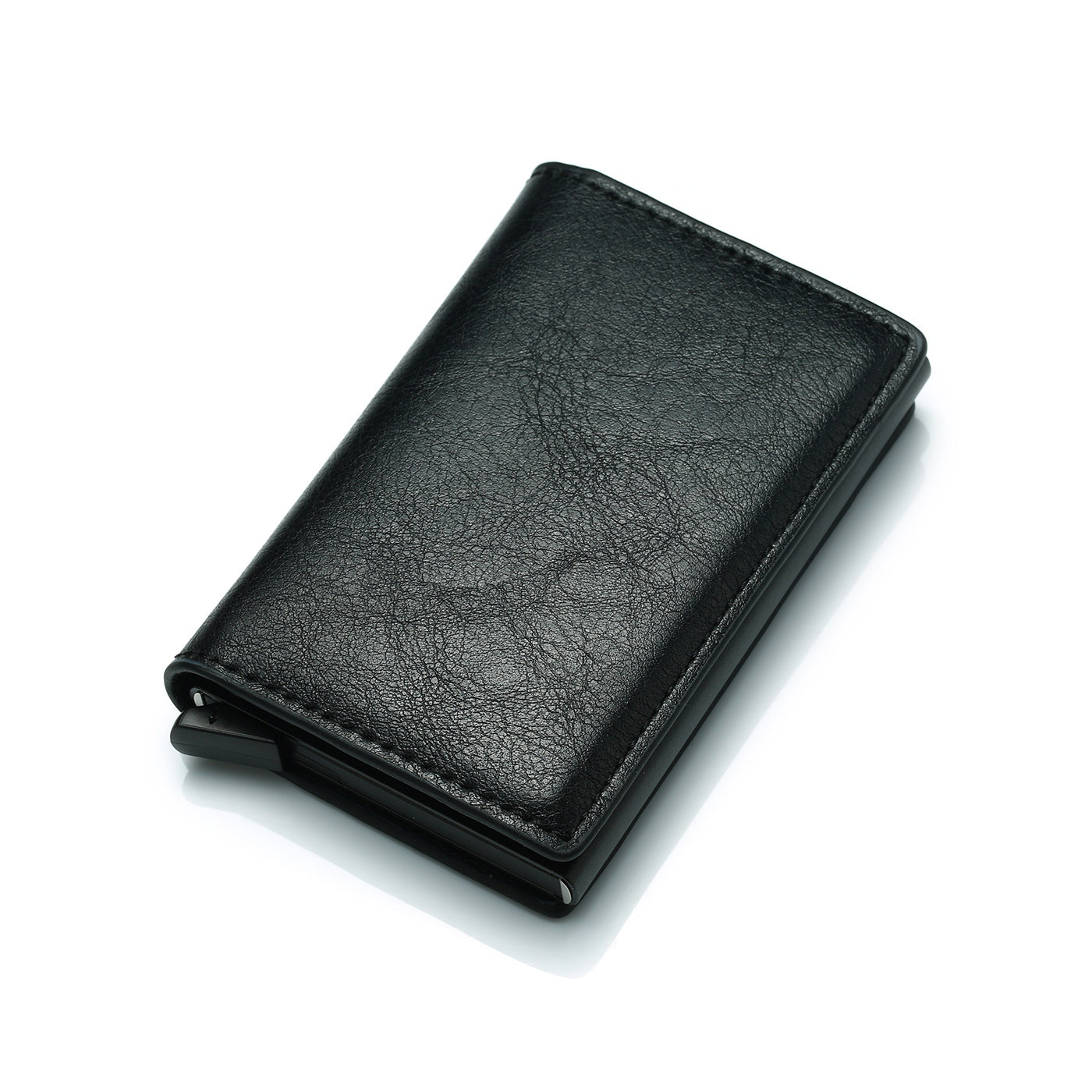 RFID shielding anti-theft brush ultra-thin credit card aluminum alloy card case