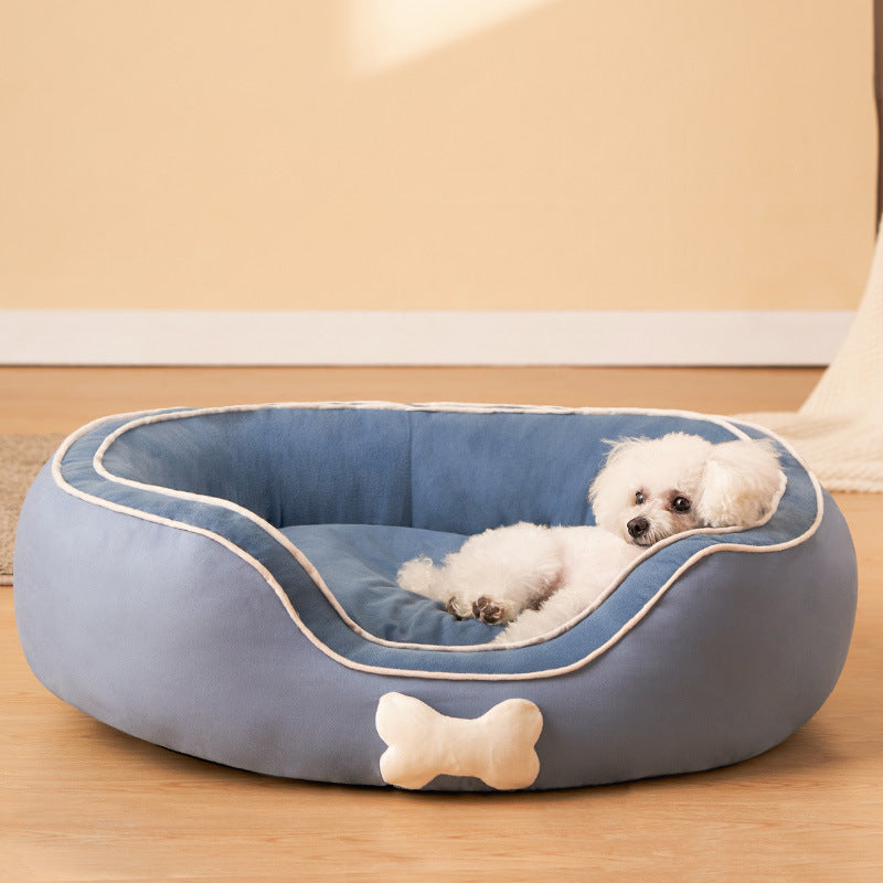 Pet Cats Bed Soft Sofa Winter Warm Dog Bed Mats Bench Cat Puppy Sleep Kennel Pet House For Small Medium Cat Dog Pet Supplies
