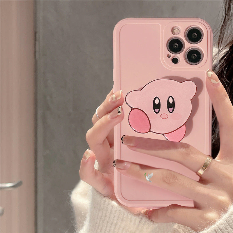 Ins Cartoon Stand IPhone12 Mobile Phone Shell Xs Apple 11Pro Max All-inclusive Soft Shell Xr Custom 8p Applicable