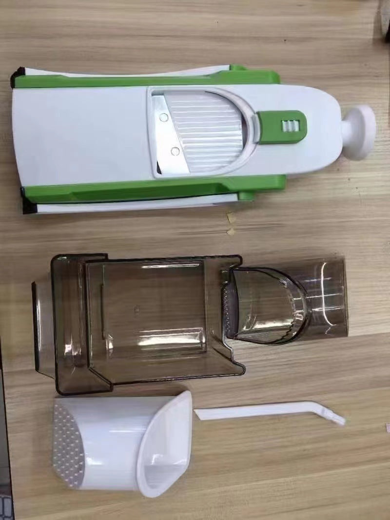 Cross-border Multi-function Vegetable Cutter Adjustable Grater Artifact Kitchen Household Vegetable And Fruit Slicing And Dicing Artifact