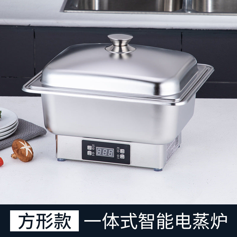 Intelligent CNC Buffet Stove Buffy Stove Banquet Restaurant Integrated Electric Steaming Bun Stove Large Capacity Stainless Steel