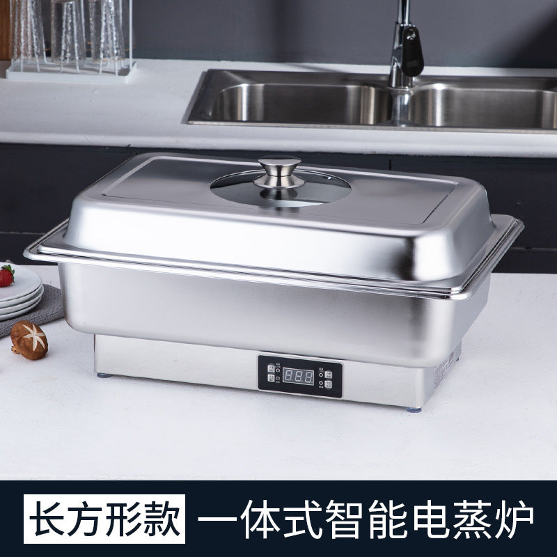 Intelligent CNC Buffet Stove Buffy Stove Banquet Restaurant Integrated Electric Steaming Bun Stove Large Capacity Stainless Steel