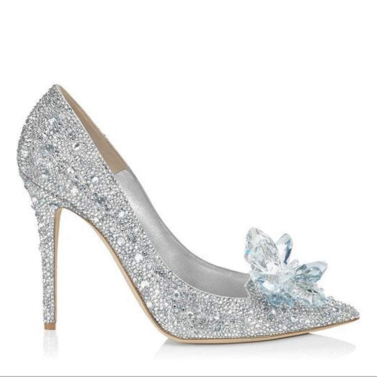 Cinderella crystal shoes