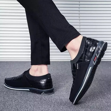 Men's Fashion leather boot shoe